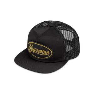 Снэпбэки Supreme Silk Mesh Back 5-Panel 'Черный'