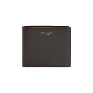 Бифолды Saint Laurent Soho Calfskin Bifold Wallet 'Шоколадный Нуар/Jerts'