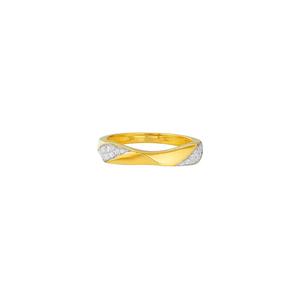 TOMEI кольцо коллекции Diamond Cut, желтое золото 916/22K