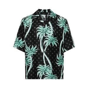 Рубашки на пуговицах Amiri Twisted Palms Bowling Shirt 'Черный'