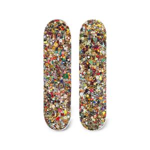 Скейтборд из коллаборации с Mike Kelley