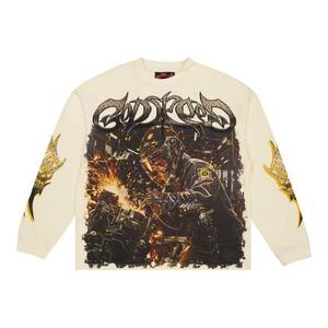 Футболки с длинным рукавом Godspeed Steel Sharpens Steel Long-Sleeve T-Shirt 'Purple'