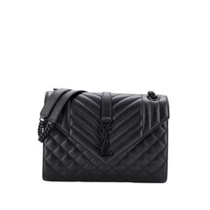 Сумка на плечо Classic Monogram Envelope Satchel Mixed Matelasse Leather Medium