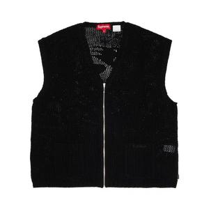 Свитеры Supreme Dragon Zip Up Sweater Vest 'Черный'
