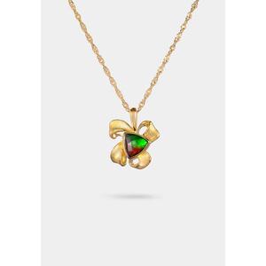 Amour Bloom Подвеска с аммолитом 143 с золотым покрытием
