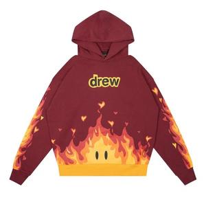 Худи Drew House Secret Fire Oversized Hoodie 'Burgundy'