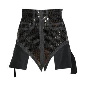 Шорты Rick Owens Dirt Cutoffs 'Black/Bronze'