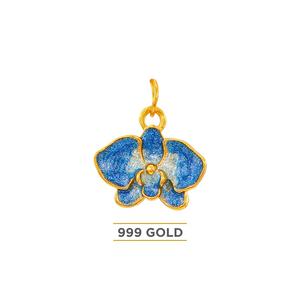 HABIB 999/24K Желтое золото Подвеска (Орхидея) 9GP01400525