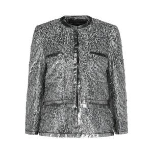 Верхняя одежда Givenchy Animal Print Single Breasted Jacket 'Серебристый'