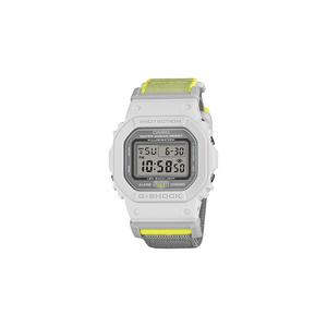 DW-5600MNC-7A8 Мужские цифровые часы Белый тканевый ремешок