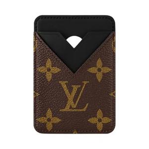 Картхолдеры Louis Vuitton Magnetic Card Holder 'Brown Monogram Canvas'