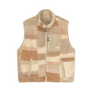 Жилеты Stussy Colorblock Reversible Vest 'Khaki'
