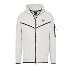 Толстовка на молнии Nike Tech Fleece Full Zip Hoodie 'Light Bone/Black'