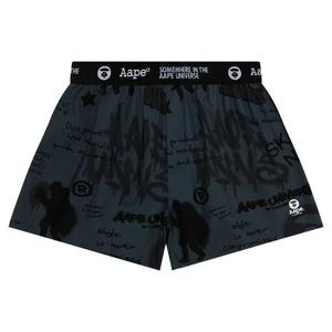 Нижнее белье AAPE Graffiti Print Boxers 'Grey'