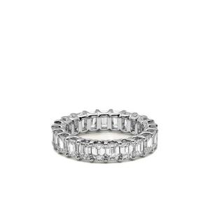 Кольцо Eternity Band из белого золота с бриллиантами