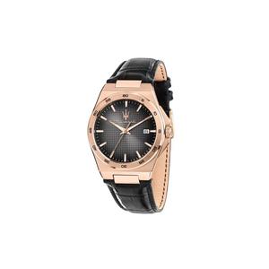 【2 Года Гарантии】MASERATI Velocita Silm' 40mm Розовое золото Мужские Кварцевые Часы R8851153001