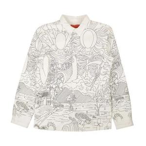 Рубашки на пуговицах Who Decides War Cloud Duality Button Up Shirt 'White'