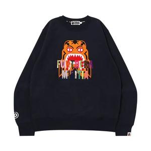 Свитера BAPE Tiger Embroidery Crewneck 'Navy'