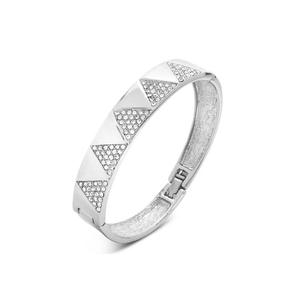 Геометрический браслет, украшенный кристаллами SWAROVSKI®