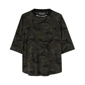 Футболки Palm Angels Camo Classic Logo Over Tee 'Военный коричневый'