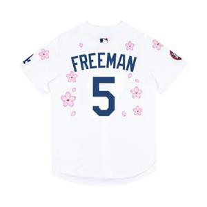 Джерси Nike x Takashi Murakami x MLB World Tour Tokyo Series 2025 Dodgers Freeman Jersey 'White'