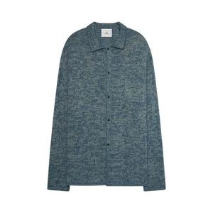 Рубашка на пуговицах The Elder Statesman Nimbus Button-Up Shirt 'Blue/Pistachio'
