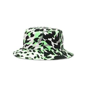 Панамы We11done Leopard Bucket Hat 'Neon Green'