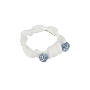 Кольца Givenchy Twisted Crystal Ring 'Off White'