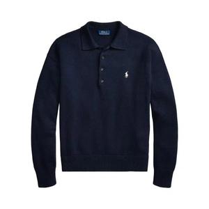 Свитеры Polo Ralph Lauren Novelty Flag 4-Button Placket Пуловер 'Navy Combo'
