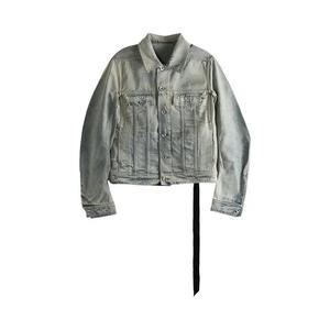 Верхняя одежда Rick Owens DRKSHDW Denim Trucker Jacket «Mineral Pearl»