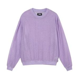 Футболки Stussy Cotton Mesh Свитер с длинным рукавом 'Lavender'