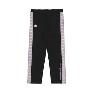 Спортивные штаны AAPE Moonface Patch Logo Tape 'Black'