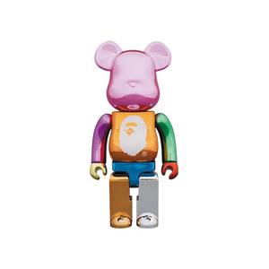 Фигурки BE@RBRICK x BAPE 25th Anniversary 400% 'Multicolor'
