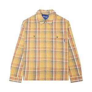 Фланелевые рубашки Awake NY Rivington Zip Flannel 'Yellow'