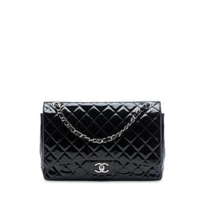 Сумка на плечо Maxi Classic Patent Double Flap (2013-2014 годы)