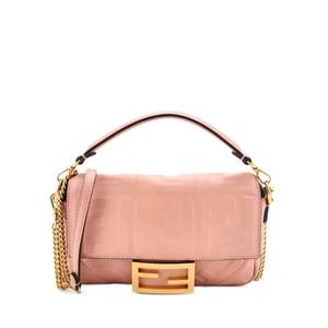 Сумка через плечо Baguette NM Bag среднего размера с узором Zucca