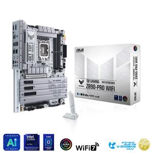 ASUS TUF GAMING Z890-PRO WIFI ATX белая материнская плата (DDR5)