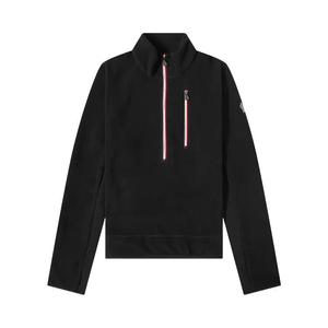 Полузастежки Moncler Quarter Zip Sweatshirt 'Черный'