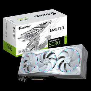 GIGABYTE AORUS GeForce RTX 5080 MASTER ICE 16G видеокарта