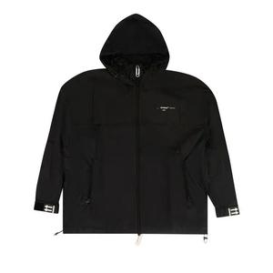 Анораки Off-White Logo Print Windbreaker Jacket 'Black'