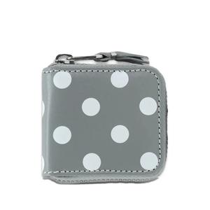 Клатч Leather Line Coin в горох