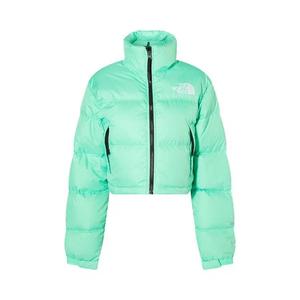 Пуховики The North Face Cropped Nuptse Jacket 'Chlorophyll Green'