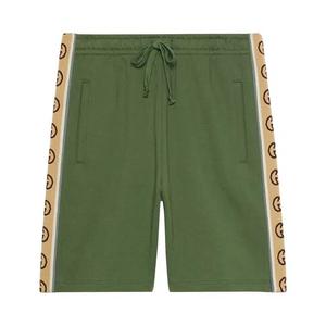 Шорты Gucci Cotton Jersey Shorts 'Спаржа зеленый'