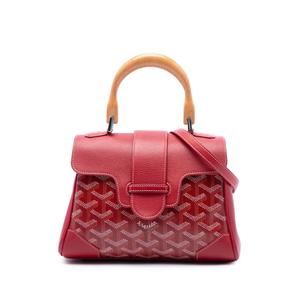 2017 Mini Goyardine Saigon Souple satchel