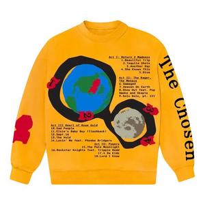 Свитшоты Cactus Plant Flea Market x Kid Cudi For MOTM III Beautiful Trip Crewneck 'Yellow'