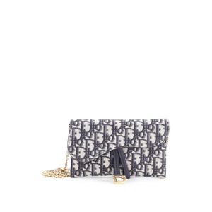 Клатч Saddle Chain Oblique Canvas