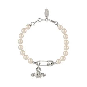 Браслеты Vivienne Westwood Lucrece Pearl Bracelet 'Жемчужно-белый'