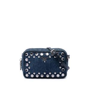 Каркасная мини-сумка через плечо Denim Borchie Bijoux (2000-2013 годы)