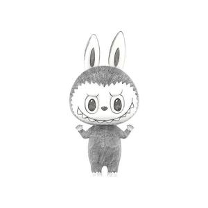 Фигурки Pop Mart MEGA LABUBU 1000% Sketch 'Black/White'