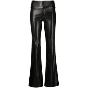 Расклешенные брюки Olivia из искусственной кожи